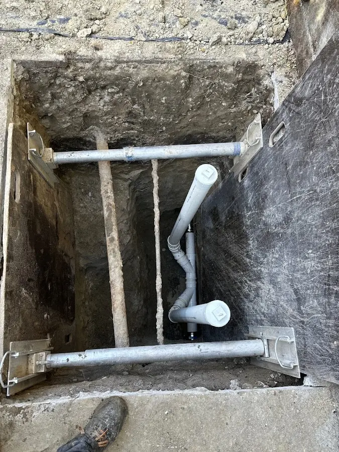 Experienced plumber completing Gas Line Repair work in Briar Chapel
